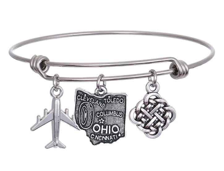 Ohio Gift Guide Charm Bracelet