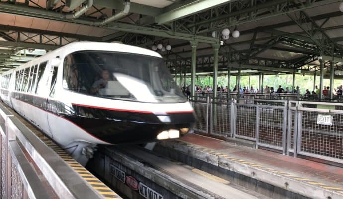How to use Disney World transportation: Monorails