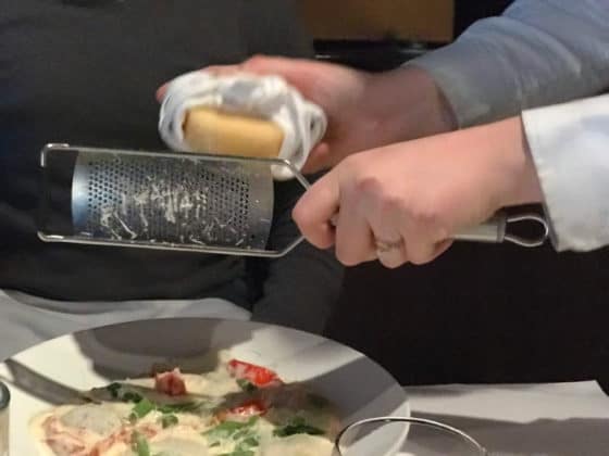 romantic getaway in Sandusky, Ohio: Dining at Ciao Bella