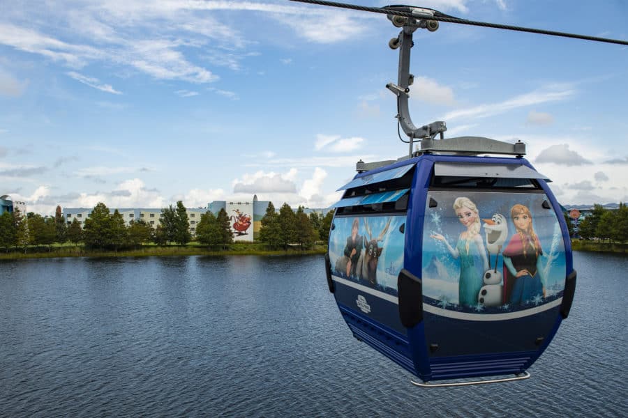 How to use Disney World transportation: Disney's Skyliner