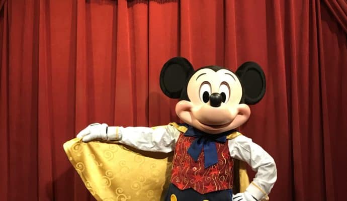 where to meet Mickey and Minnie at Disney World: Mickey Mouse at Magic Kingdom