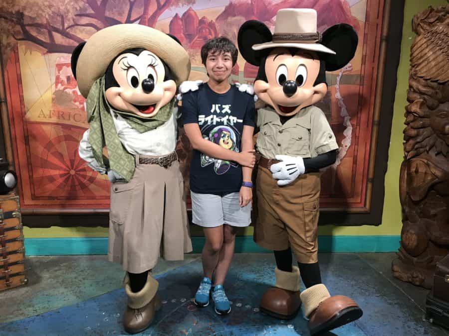 where to meet Mickey and Minnie at Disney World: Mickey and Minnie Mouse at Animal Kingdom