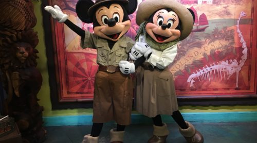 where to meet Mickey and Minnie at Disney World: Disney's Animal Kingdom