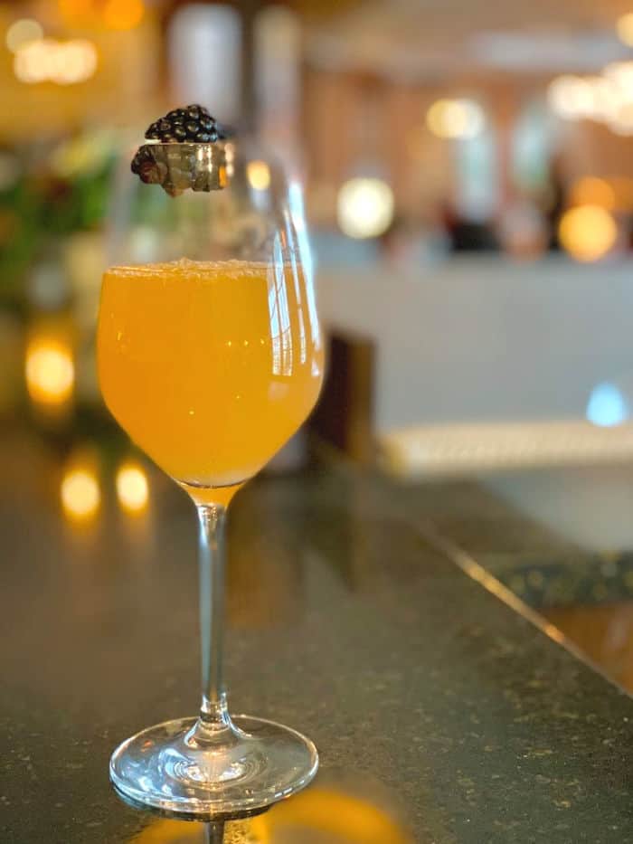 Cherry Valley Hotel Restaurant: Grapefruit Mimosa