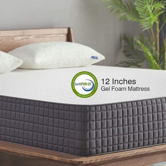 Sweetnight 12-inch Gel Memory Foam Mattress review