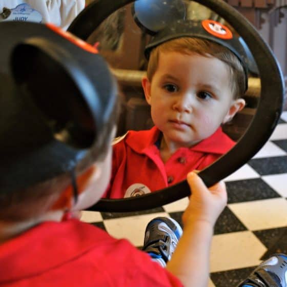 Disney lines with kids