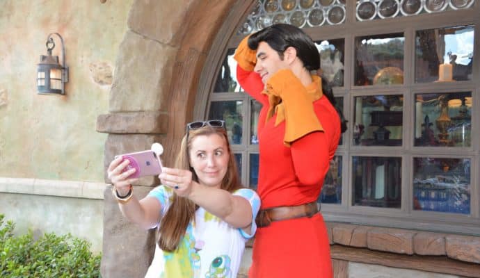 Photopass at Magic Kingdom: Gaston in Fantasyland