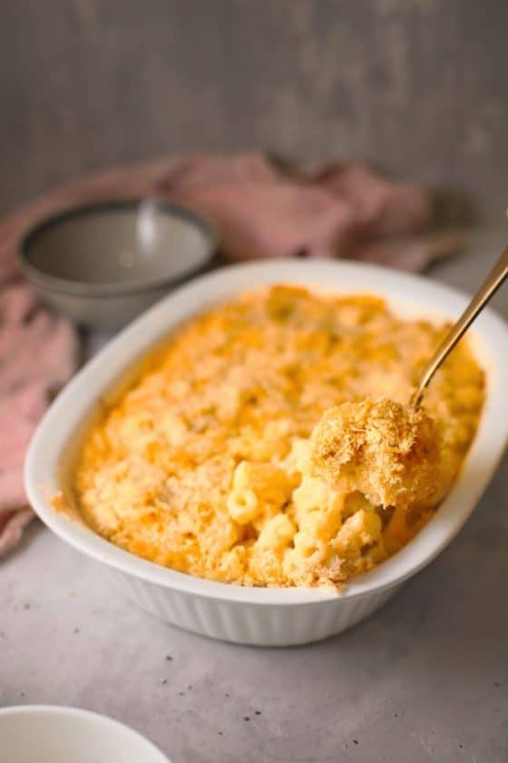 Baked vegan mac and cheese meatless meals for Meatless Mondays