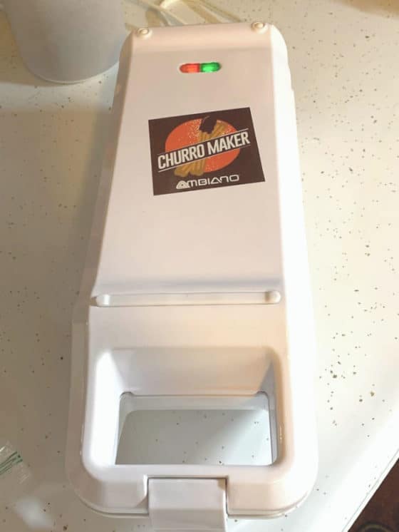 easy churros recipe ambiano churro maker