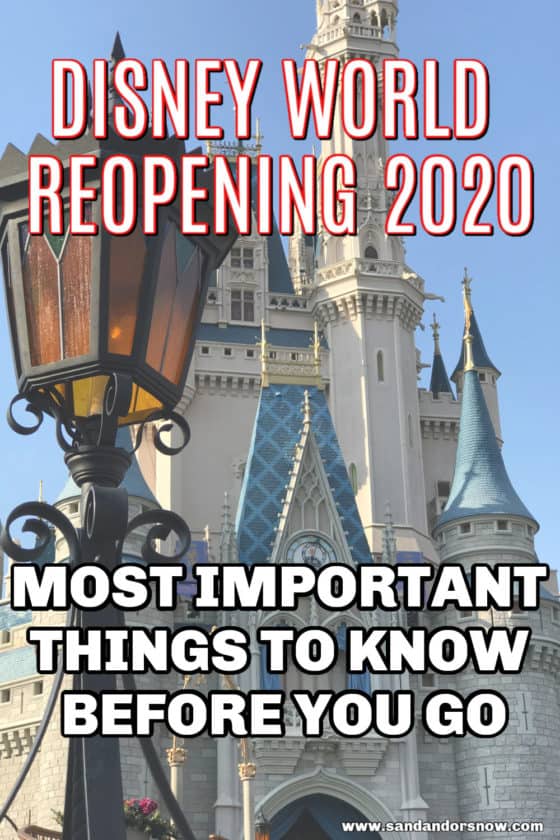 Important Things to Know about Walt Disney World Reopening