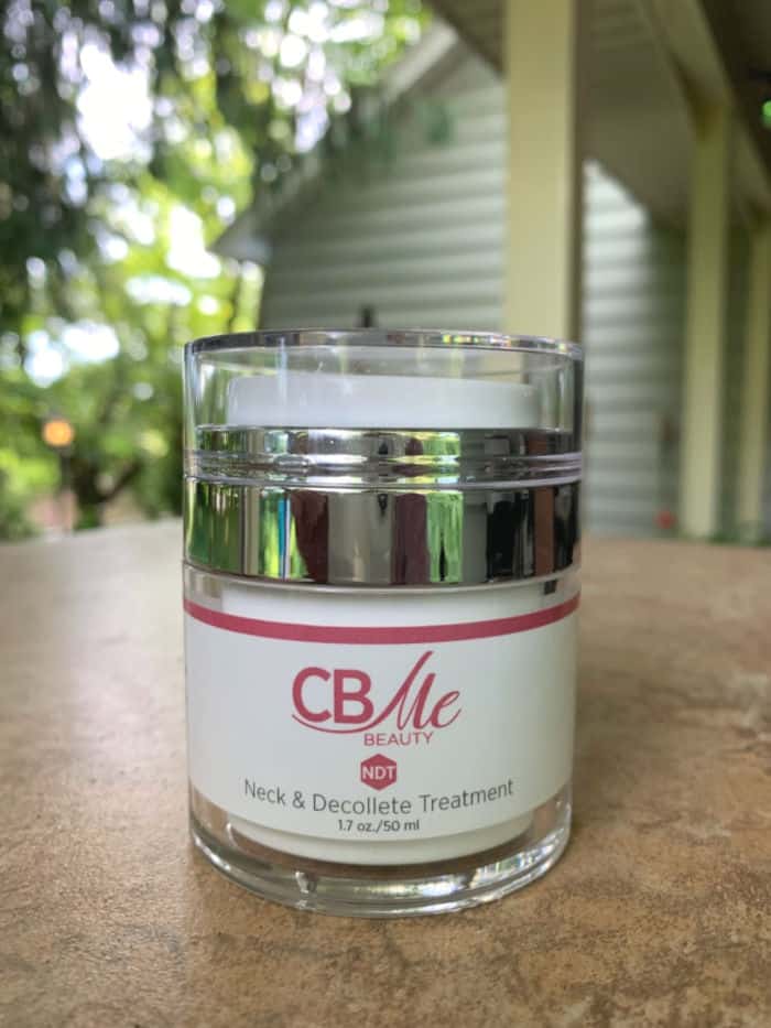 CBMe Beauty Review: My Honest Experience 3 CBMe Beauty review neck and decollete treatment
