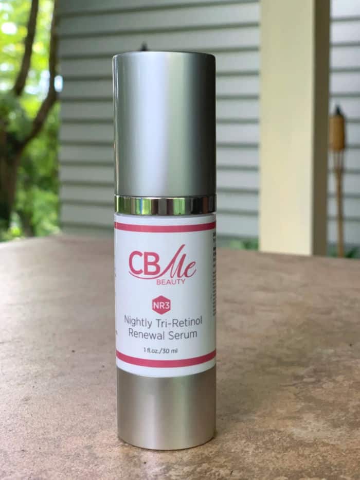 CBMe Beauty review nightly tri-retinol renewal serum