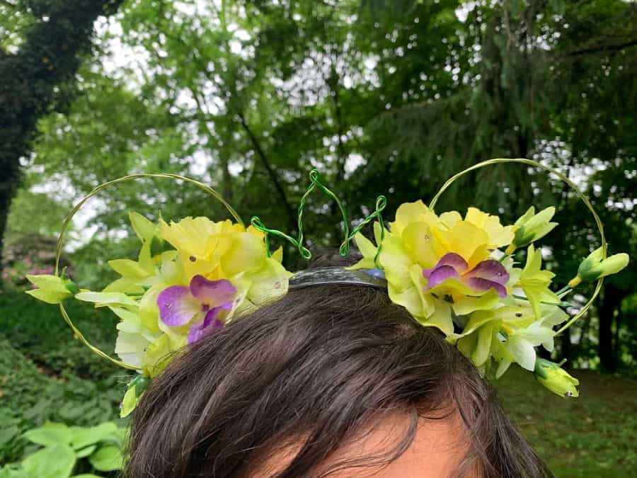 DIY Mickey ears with crown tutorial