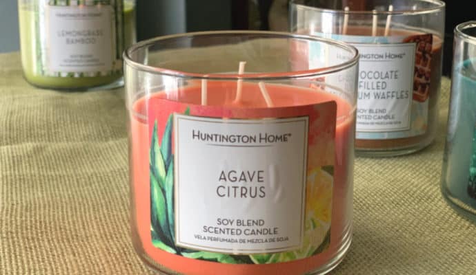 Aldi Huntington Home Candles  - August 2020 Aldi Candles Agave Citrus