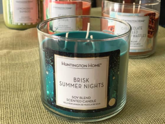 Aldi Huntington Home Candles  - August 2020 Aldi Candles Brisk Summer Nights