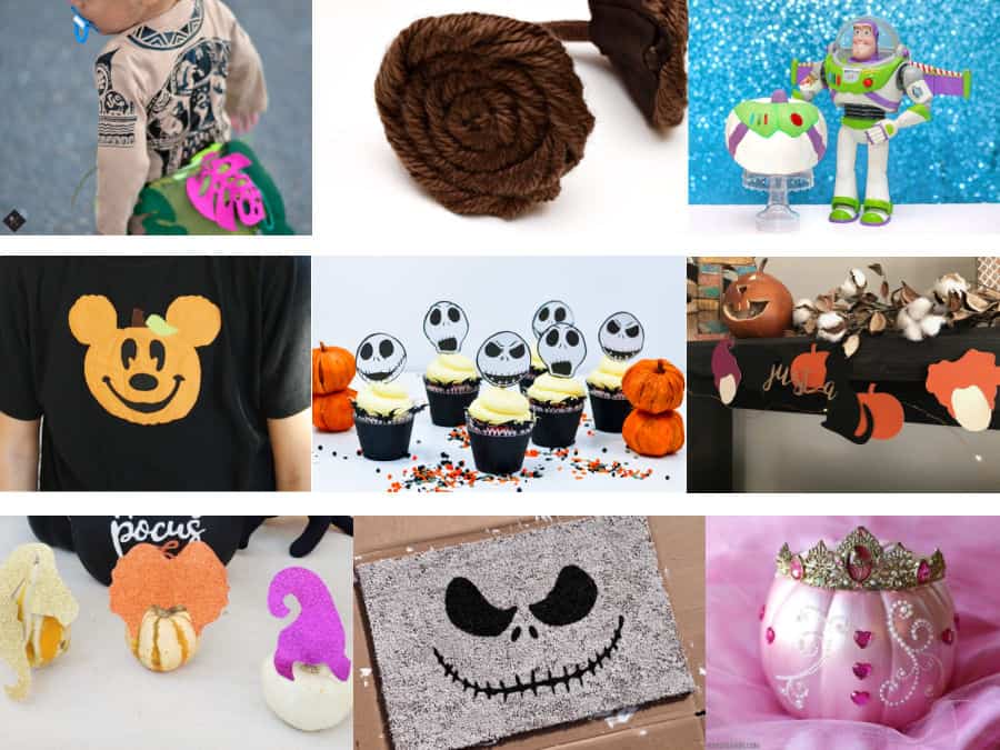 Disney Halloween decoration and craft DIYs