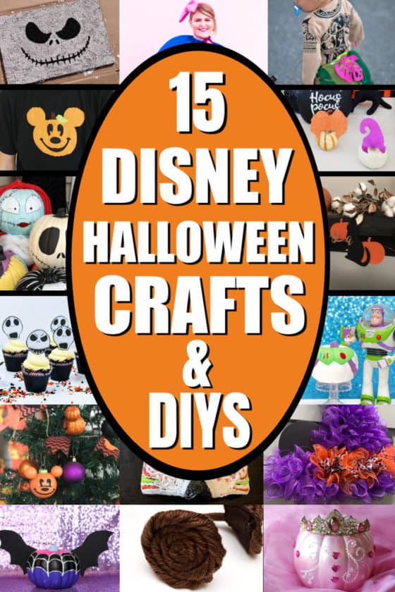 Ready to start crafting with a Disney kick? From pumpkins to costumes to ornaments, here are 15 Disney Halloween decorations, crafts, and DIYs to get you in the Halloween spirit! #Disney #DisneyHalloween #HalloweenCrafts #DisneyDIY #HalloweenDIY #HalloweenOrnaments