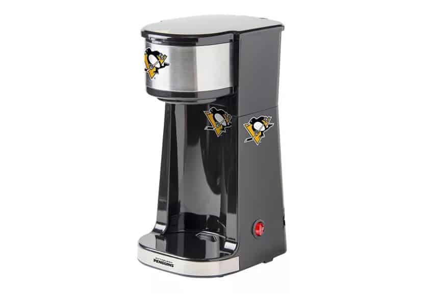 coffee gifts for Pittsburgh lovers: pittsburgh penguins coffee maker