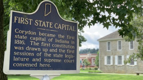 historic things to do in Corydon - capital building