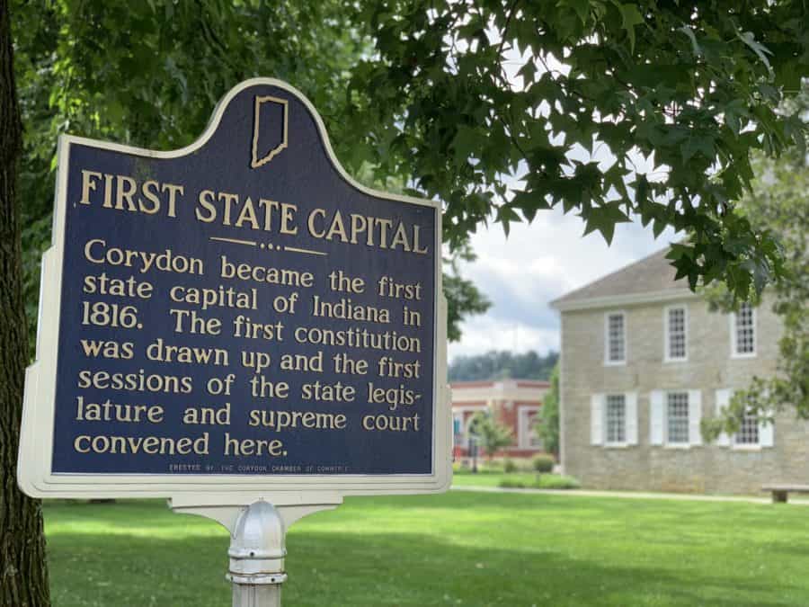 historic things to do in Corydon - capital building