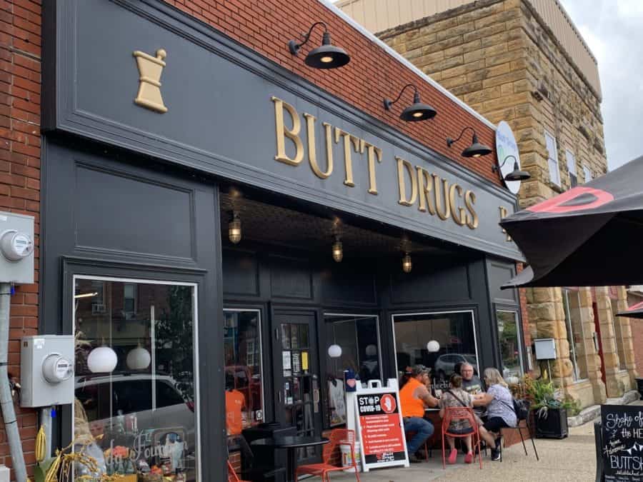 historic things to do in Corydon - Butt Drugs