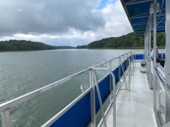things to do in french lick IN wildlife cruise at Patoka Lake