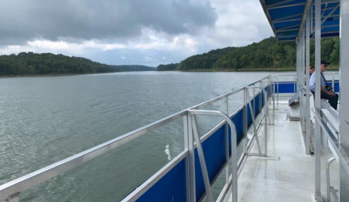 things to do in french lick IN wildlife cruise at Patoka Lake
