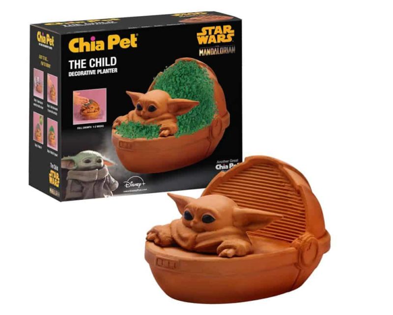 Star Wars The Mandalorian The Child Baby Yoda chia planter gifts
