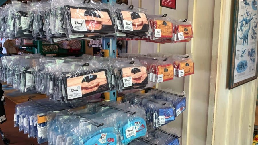 How to avoid lines at Disney World - face masks for sale