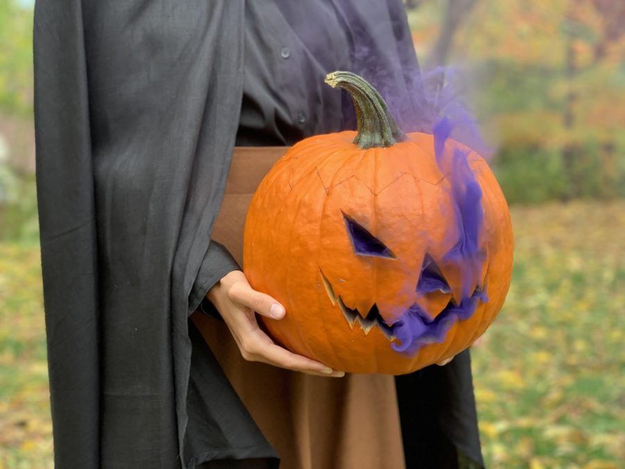 Easy Halloween Smoke Bomb Photo Tips - Sand and Snow