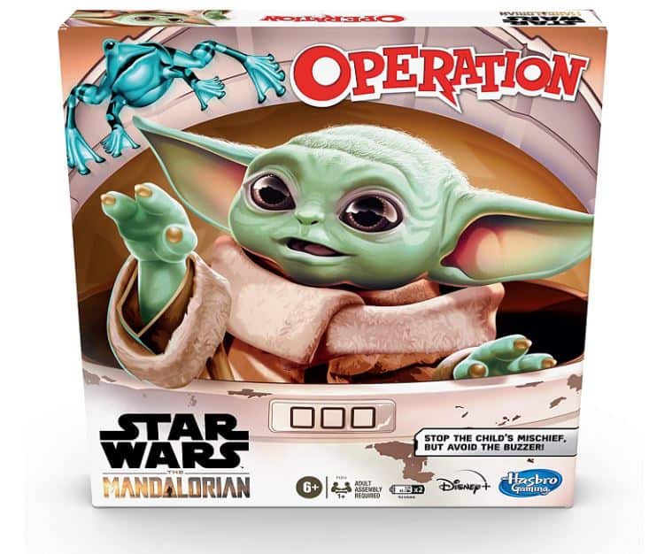 Star Wars The Mandalorian The Child Baby Yoda gifts Operation game
