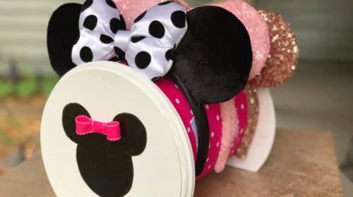 How to make a Disney ear holder -