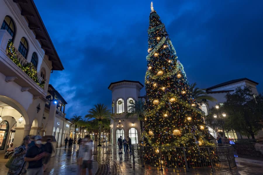 Disney Springs Christmas Tree Stroll wdwnews e1605558677952