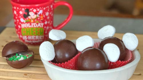 Disney mickey hot chocolate bombs diy