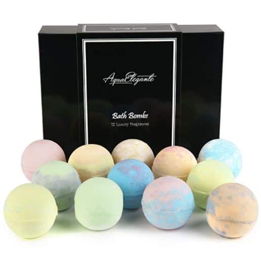 natural beauty products for 2021 Aqua Elegante bath bombs