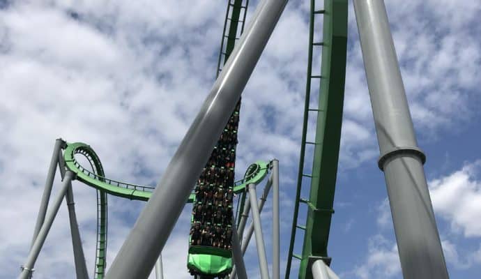 Best rides at Universal Orlando: Hulk Coaster