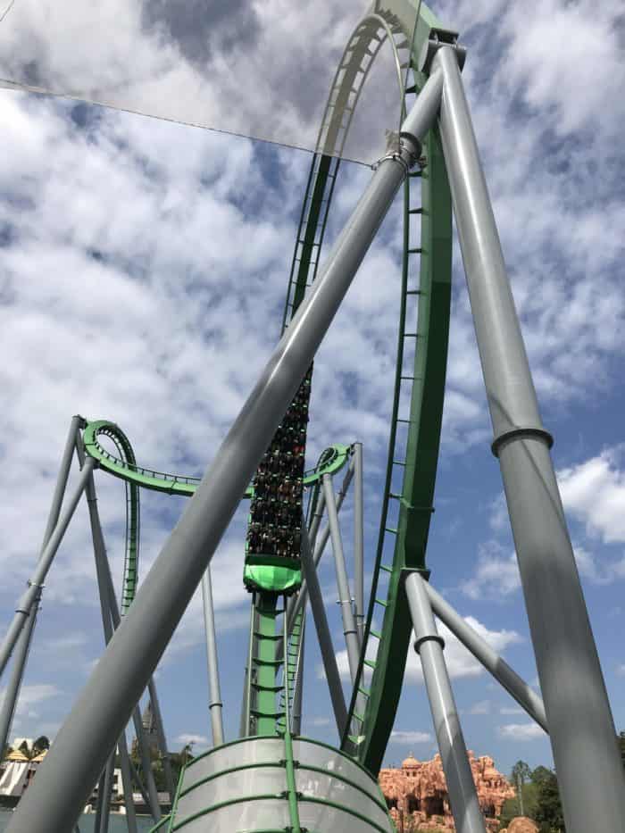 Best rides at Universal Orlando: Hulk Coaster
