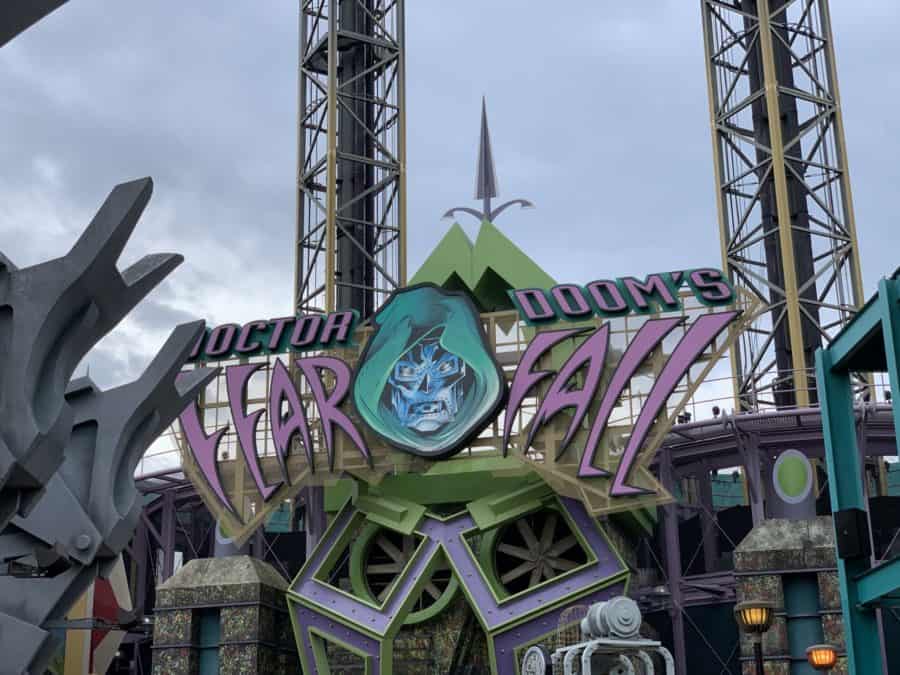 Best rides at Universal Orlando: Doctor Doom's Fearfall