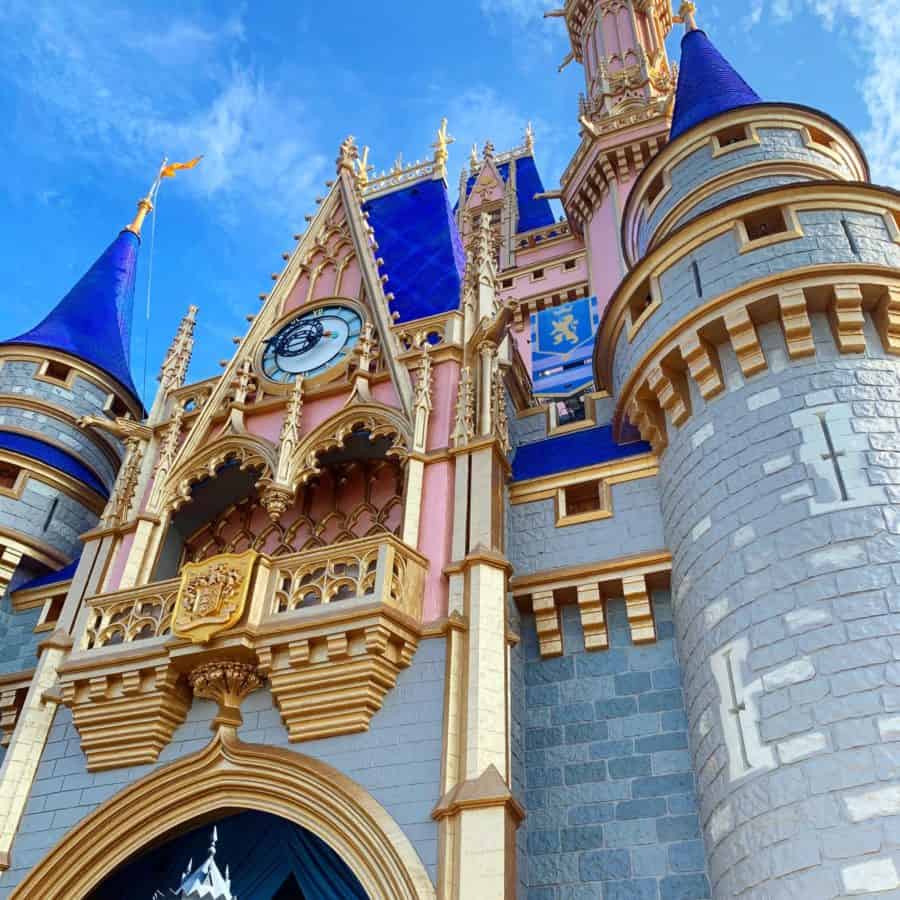 cinderella castle new paint