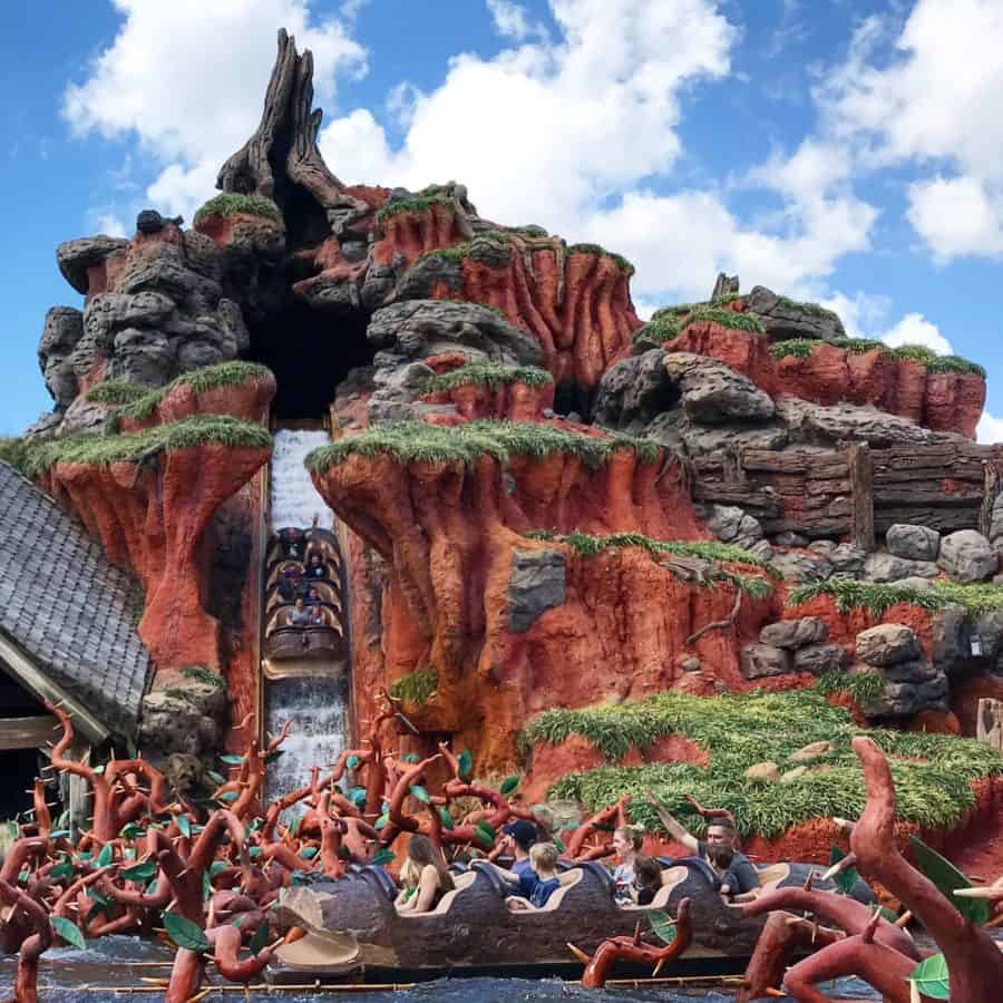 splash mountain front