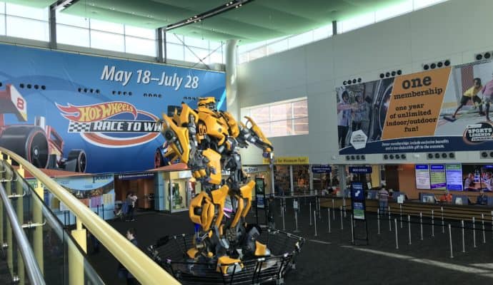 The Children's Museum of Indianapolis facts: Bumblebee from Transformers