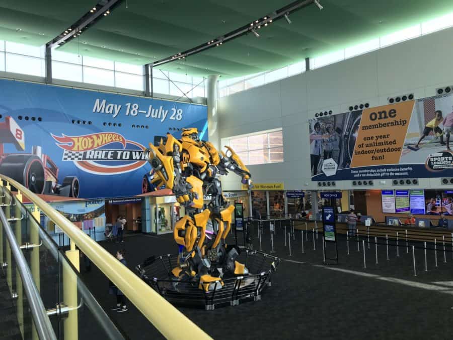 The Children's Museum of Indianapolis facts: Bumblebee from Transformers
