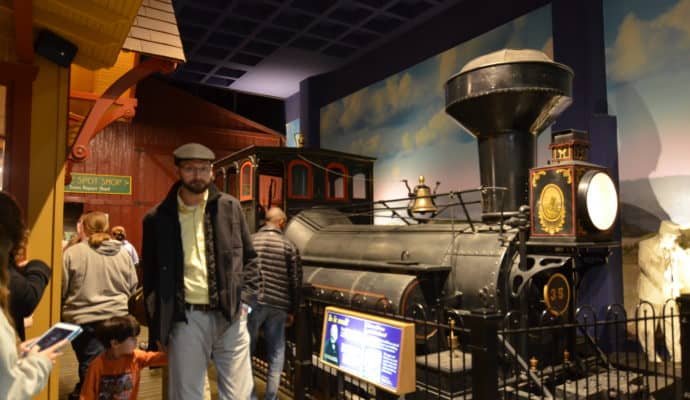 The Children's Museum of Indianapolis facts: Steam Train