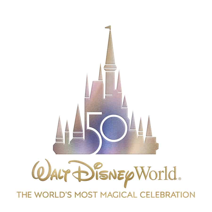 Disney World 50th Anniversary Celebration logo