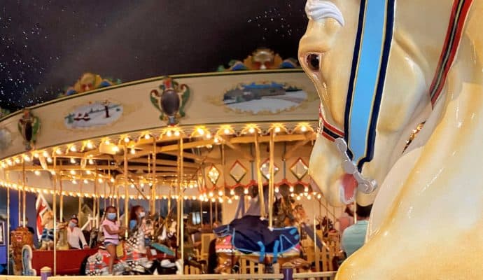 The Children's Museum of Indianapolis facts: Dentzel Carousel