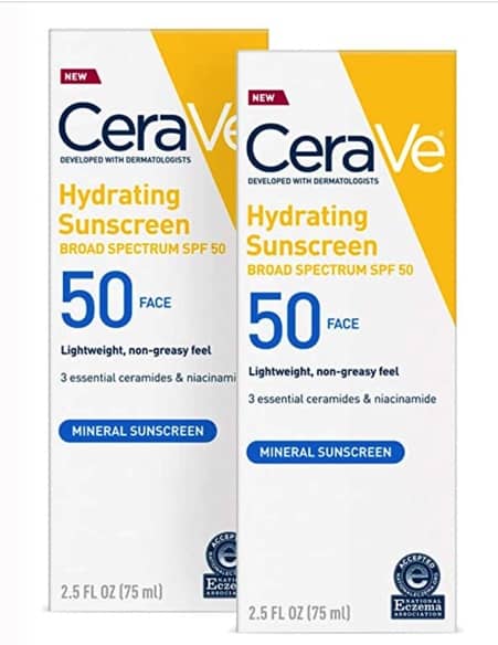 things to order on Amazon for Disney World: CeraVe sunscreen