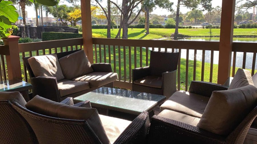 Rosen Hotel Review: Rosen LBV patio