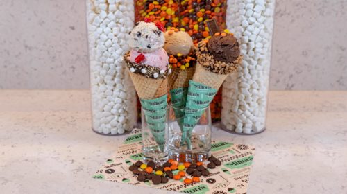 Hersheypark Chocolatetown new restaurants 2021 Milton's Ice Cream Parlor