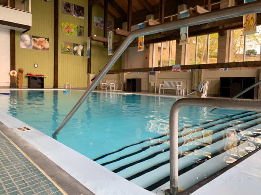 Salt Fork Lodge Review: indoor pool
