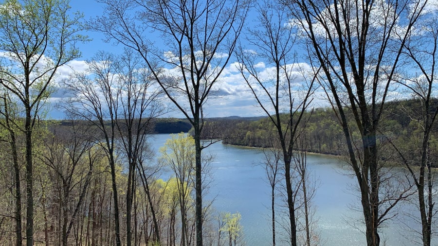 Salt Fork Lodge Review: balcony view